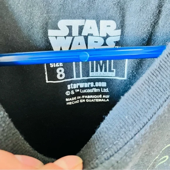 Star Wars Tee Size 8 - Picture 2 of 3